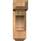 Ekena Millwork Merced Craftsman Smooth Bracket w/ Offset Brace, Western Red Cedar, 5 1/2"W x 16"D x 16"H BKT0604X16X16MRC04SWR - alternate 4